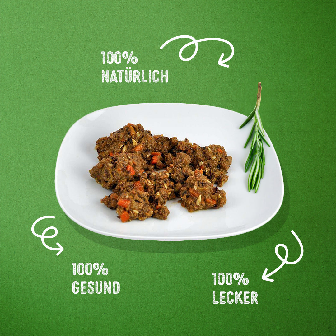 Bio-Ente Feinschmeckermenü mit Bio-Gemüse | 6x 400g