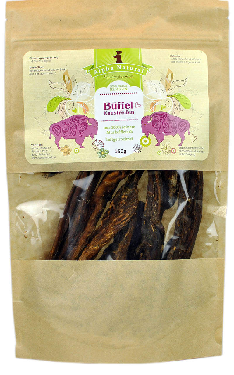 Büffel-Muskelfleisch natur | 3x150g