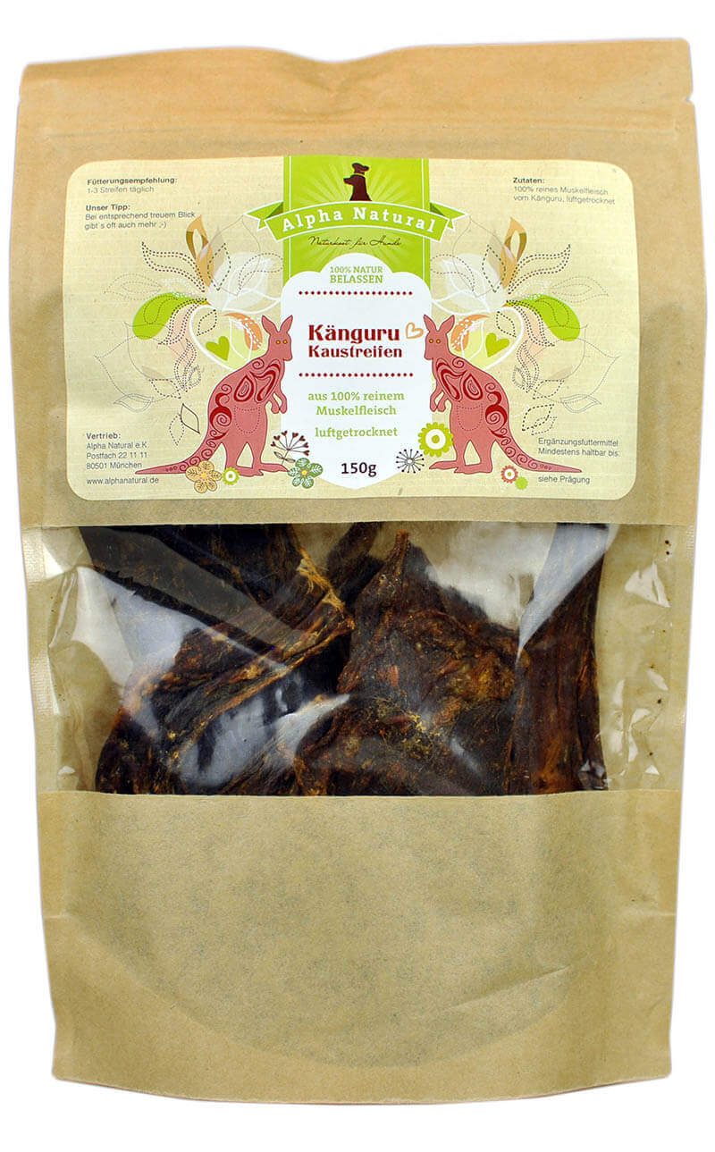 Känguru-Muskelfleisch natur | 3x150g