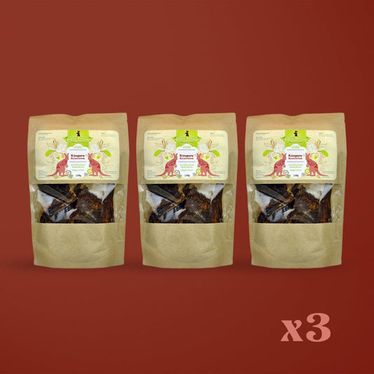 Känguru-Muskelfleisch natur | 3x150g